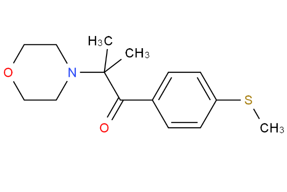 有色體系光引發劑 907 2–甲基–1–(4–甲硫基)苯基–2–嗎啉基丙基–1–酮 CAS 71868-10-5